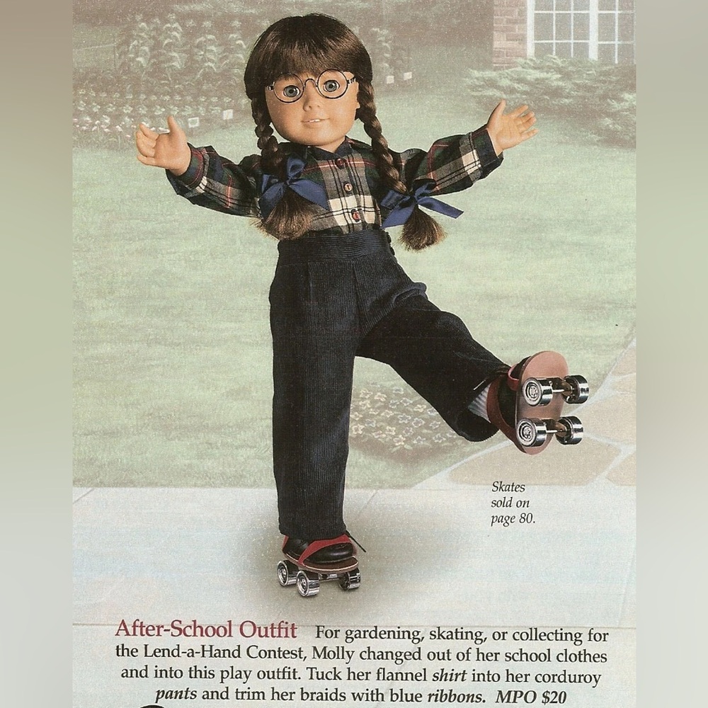American Girl Pleasant Company Molly “After School Outfit”